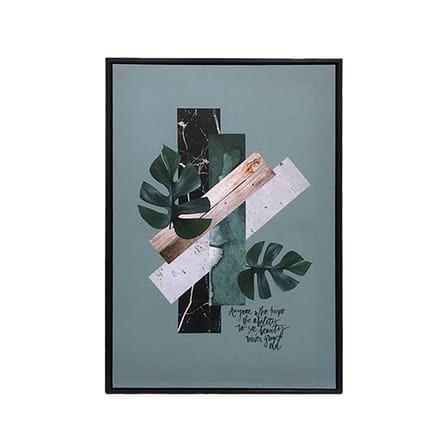 ภาพติดฝาผนัง CHIC REPUBLIC รุ่น BLUE TROPICAL-B/50X70